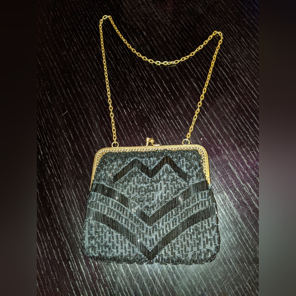 Antique beaded purse